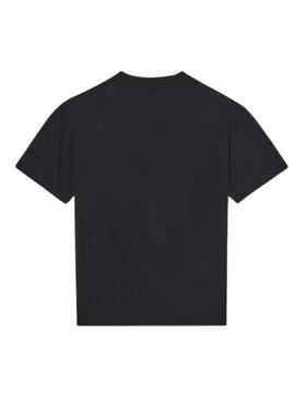 Camiseta Mayoral relieve negro para niño