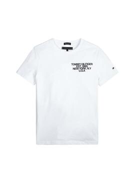 Camiseta Tommy Hilfiger Essential Class Blanco
