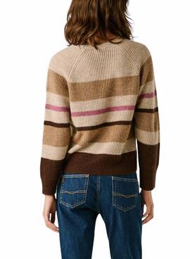 Jersey Pepe Jeans Cassandra de rayas para mujer