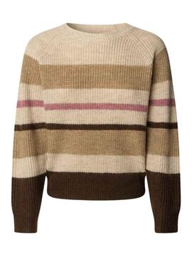 Jersey Pepe Jeans Cassandra de rayas para mujer