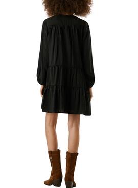 Vestido Pepe Jeans Paule negro para mujer