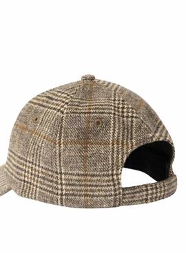 Gorra Pepe Jeans Fernand estampado de cuadros para mujer