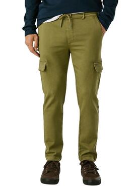 Pantalón Pepe Jeans Gymdigo Cargo verde para hombre