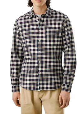 Camisa Pepe Jeans Clermont cuadros para hombre