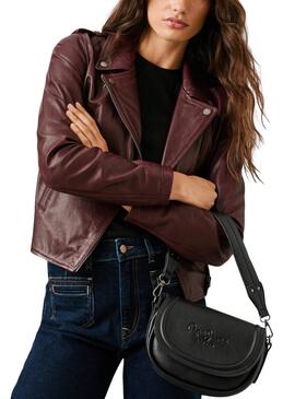 Bolso Pepe Jeans Crisha negro para mujer