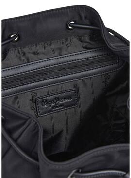 Mochila Pepe Jeans Gaetana negro para mujer