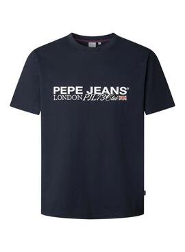 Camiseta Pepe Jeans Matthew marino para hombre