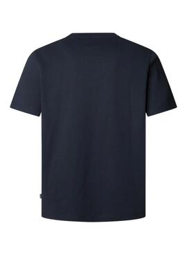 Camiseta Pepe Jeans Matthew marino para hombre