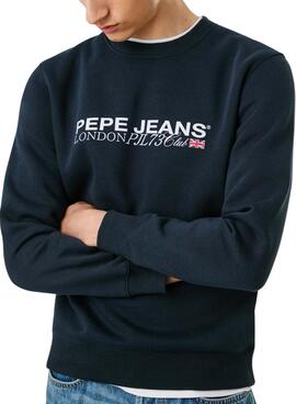 Sudadera Pepe Jeans Matthew cuello redondo marino para hombre