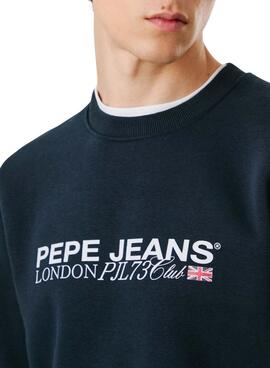 Sudadera Pepe Jeans Matthew cuello redondo marino para hombre