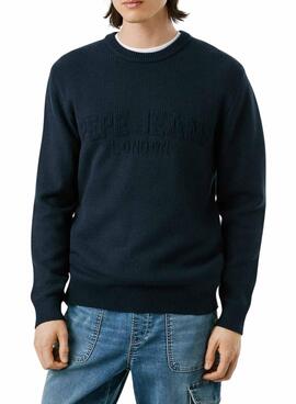 Jersey Pepe Jeans Phineas marino para hombre