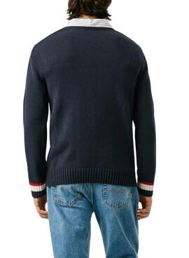Jersey Pepe Jeans Patrick marino para hombre