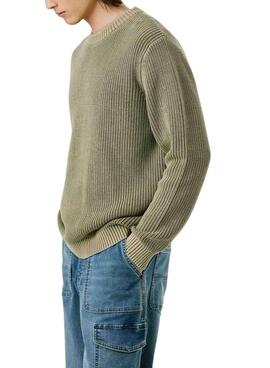 Jersey Pepe Jeans Parker verde para hombre