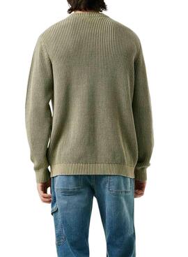Jersey Pepe Jeans Parker verde para hombre