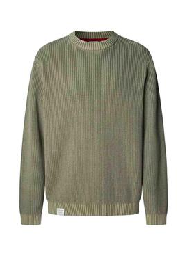 Jersey Pepe Jeans Parker verde para hombre