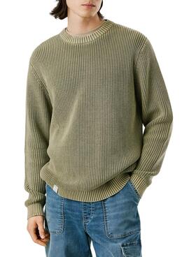 Jersey Pepe Jeans Parker verde para hombre