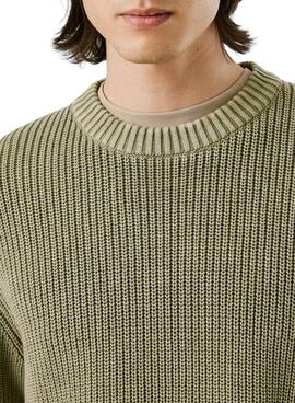Jersey Pepe Jeans Parker verde para hombre