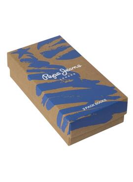 Pack 3 Pares de Calcetines Pepe Jeans Star Geo para hombre