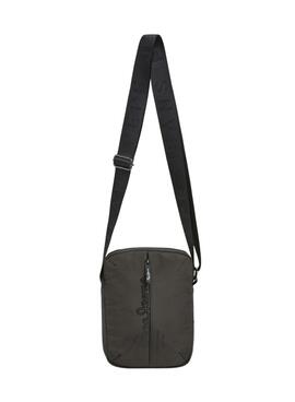 Bolso Pepe Jeans Wayne reporter con logo gris para hombre