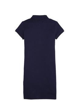 Vestido Tommy Hilfiger Polo Dress Azul Marino 