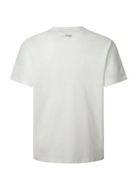 Camiseta Pepe Jeans Thansen blanco para hombre