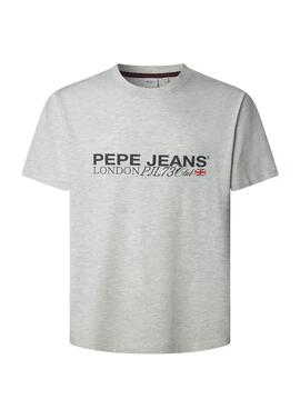 Camiseta Pepe Jeans Matthew gris para hombre