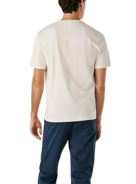 Camiseta Pepe Jeans Eggo blanco para hombre