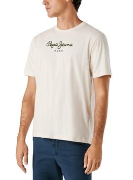 Camiseta Pepe Jeans Eggo blanco para hombre