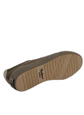 Zapatillas Pepe Jeans Ben Evolution verde para hombre