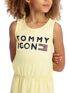 Vestido Tommy Hilfiger Icon Amarillo