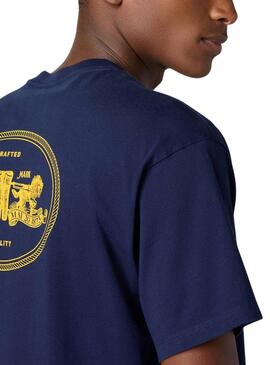 Camiseta Levis Graphic azul para hombre