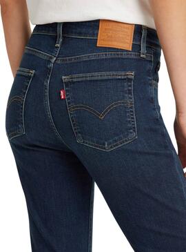 Pantalón vaquero Levis 726 cintura alta Flare azul para mujer