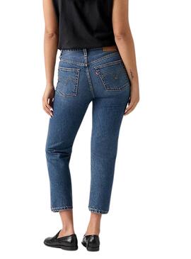 Pantalón vaquero Levis 501 Crop Lightweight para mujer