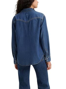 Camisa vaquera Levis Teodora Western para mujer