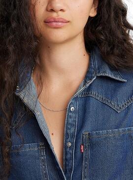 Camisa vaquera Levis Teodora Western para mujer