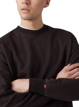 Sudadera Levis Authentic negro para hombre