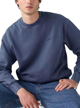 Sudadera Levis Authentic azul para hombre