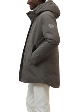 Abrigo Ecoalf Parko verde para hombre