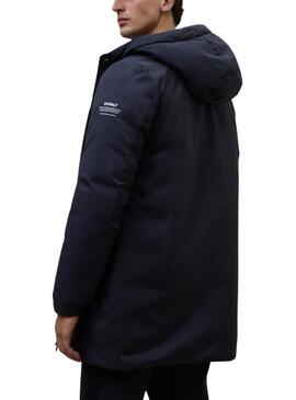 Abrigo Ecoalf Pasu marino para hombre