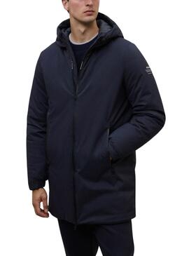 Abrigo Ecoalf Pasu marino para hombre