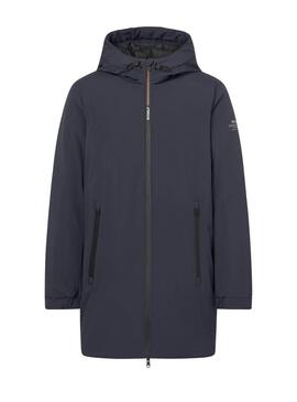 Abrigo Ecoalf Pasu marino para hombre