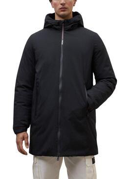 Abrigo Ecoalf Pasu negro para hombre