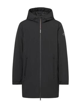 Abrigo Ecoalf Pasu negro para hombre