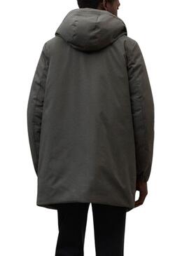 Abrigo Ecoalf Pasu verde para hombre