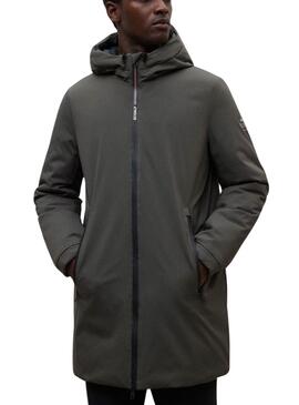 Abrigo Ecoalf Pasu verde para hombre