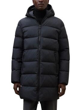 Abrigo acolchado Ecoalf Vintage gris oscuro para hombre