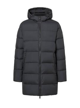 Abrigo acolchado Ecoalf Vintage gris oscuro para hombre