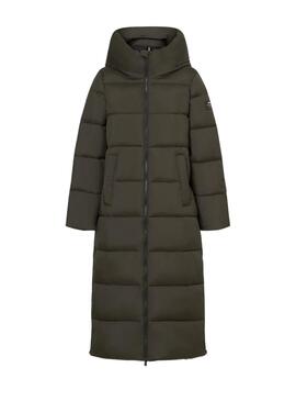 Abrigo acolchado Ecoalf Aranda verde para mujer