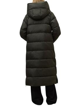 Abrigo acolchado Ecoalf Aranda verde para mujer