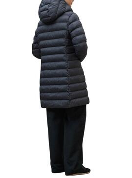 Abrigo Ecoalf Cronulla acolchado marino para mujer